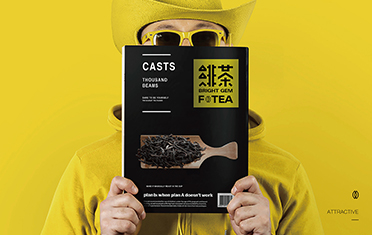 山东绯茶品牌设计